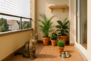 Wohnung & Balkon katzensicher machen