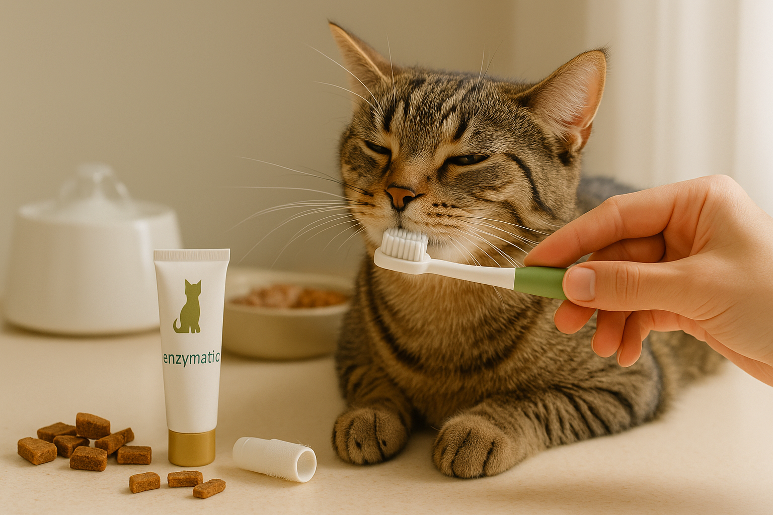 Zahnpflege bei Katzen